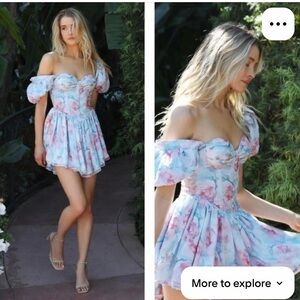 Adeirlina Floral Off-Shoulder Dress